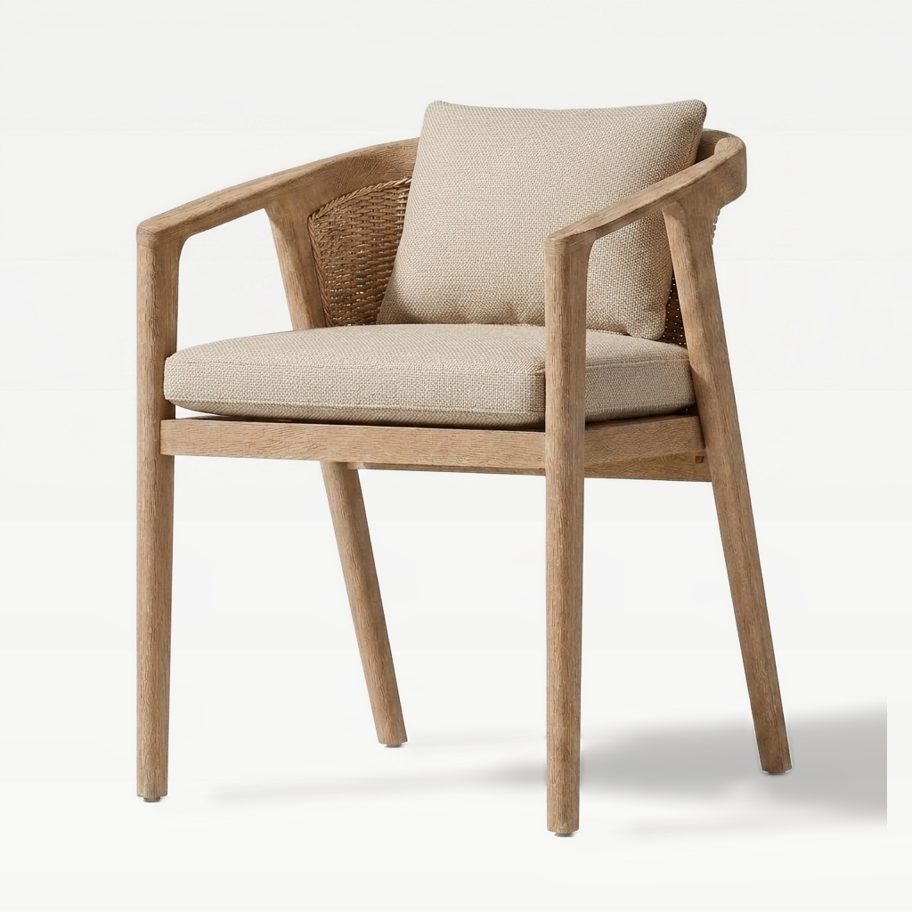 Weathered Teak / Mocha Flat Weave | hero
